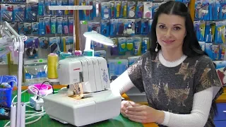 Новый оверлок -  JANOME SAMURAI 1000 из магазина Швейный мир