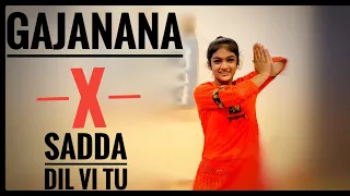 Gajanana X Sadda Dil Vi tu I Dance Cover I Ganesh Chaturthi special I Disha Keswani |