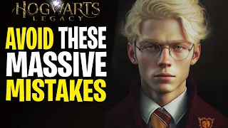 Top 10 Huge Mistakes To Avoid in Hogwarts Legacy | Hogwarts Legacy Mistakes