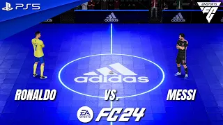 FC 24 VOLTA - Messi vs. Ronaldo - Face to Face (3v3 Rush) | PS5™ [4K60]