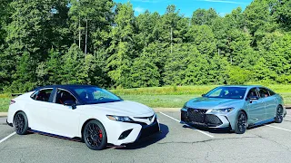 Camry TRD vs Avalon TRD - A Battle for the Ages!