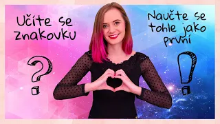 Chcete se Učit Znakový Jazyk? 10 Věcí, Co Byste Měli Vědět! Naučte Se NEJDŘÍVE TOTO!