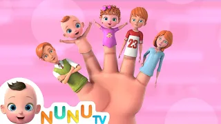 Finger Family Song + Johny Johny Yes Papa + Old MacDonald Had A Farm Animal sounds Song | NuNu Tv