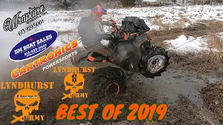 BEST OF 2019 CANAM RENEGADE OUTLANDER XMR XXC WIN MIRROCRAFT TOHATSU 2 STROKE CRAZY WILD