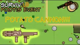 Surviv.io - POTATO CANNON IS LIT *NEW UPDATE/EVENT; POTATO, NEW GUNS!*