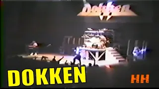 DOKKEN 🔥 Live in Detroit, Michigan 1986 in HQ