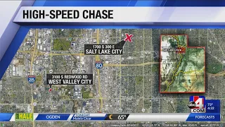 Multiple teens in custody after high speed chase