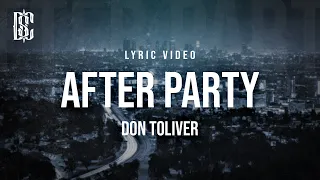 Don Toliver - After Party | Lyrics