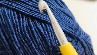 I've never knit such easy and beautiful crochet stitches before. Crochet basics