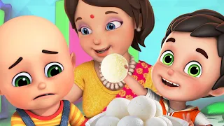 Chunnu Munnu The Do Bhai Cartoon | Hindi Rhymes for Children | Jugnu Kids