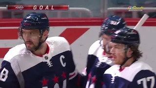 Alex Ovechkin scores Goal #723 from his signature one-timer - Capitals vs New Jersey March 26th 2021