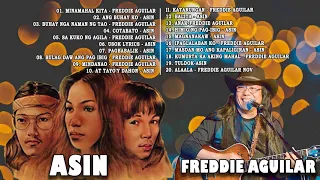 Asin, Freddie Aguilar Greatest Hits NON-STOP | Throwback OPM Love Songs | Songs that never fade away