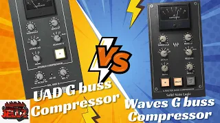 The SSL G Buss Compressor Plugin Battle: Uad GBuss vs Waves GBuss