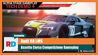 Assetto Corsa Competizione Gameplay - Audi R8 LMS @ Misano Day/Night Transition