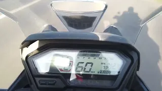 Top Speed - Honda CB150x