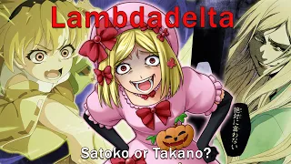 Lambdadelta: Takano or Satoko?  Connecting Higurashi, Umineko, Ciconia, and Hotarubi.