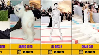 Weirdest Met Gala Outfits Over The Years | Most Weird Met Gala Outfits| #metgala #comparison #outfit