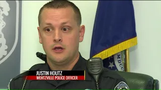 Man meets Wentzville officers who saved his life following heart attack