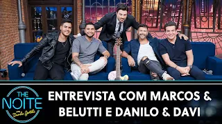 Entrevista com os sertanejos Marcos & Belutti e Danilo & Davi | The Noite (10/04/24)