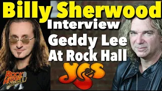 Why did Geddy Lee Perform with Yes at The Rock & Roll Hall of Fame? Billy Sherwood Interview