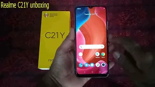 Realme C21Y Mobile Unboxing Tamil