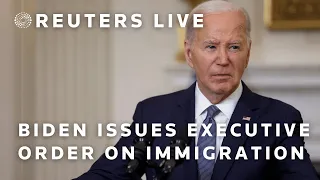 LIVE: Biden announces sweeping measures to bar migrants from asylum at the border