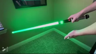 RGB Baselit Light Saber (Custom Sabers) - Amazing first Baselit saber!