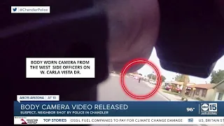 Body camera video released in March officer-involved shooting in Chandler