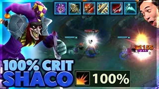 1 AUTO, 1 KILL | ULTIMATE JUKE | 100% CRIT SHACO - BunnyFuFuu