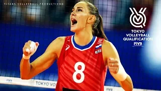 Nataliya Goncharova (Наталья Гончарова) - BEST Volleyball Actions | Women's Volleyball FIVB OQT 2019