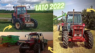 🇵🇱🌾Podsumowanie wakacji 2022|Żniwa 2022|☘️Sianokosy 2022|Koszenie kukurydzy🌽