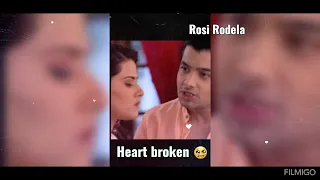 Tanuja and Rishi's heart broken seen 😢😭 kasam tere pyaar ki new video by Rosi Rodela 👌