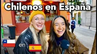 CHILENOS viviendo en Madrid 🇪🇸🇨🇱