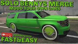 GTA 5 SOLO BENNYS MERGE GLITCH WORKING NOW HOW TO MAKE YOUR OWN MODDED CARS IN GTA 5 XBOX PS5 PS4