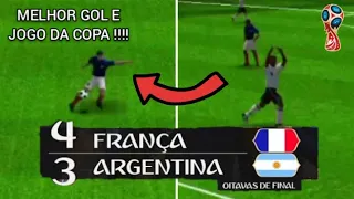 FRANÇA 4 x 3 ARGENTINA NO FUTEBOL DO VENCEDOR !! NARRAÇÃO DE CLÉBER MARCHADO ( COPA DO MUNDO 2018 )