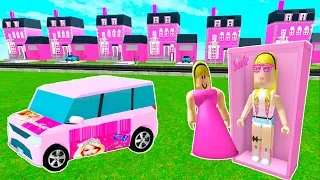 Barbie Cars & Dream Houses ! Roblox Games Let's Play Video