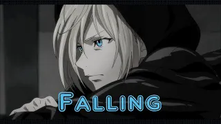 Аниме клип/EDIT || Юрий Плисецкий || Falling