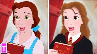 Disney Princess Belle GLOW UP Compilation