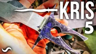 KRIS BLADE DAMASCUS DAGGER!!! Part 5