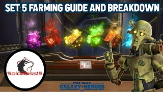 Datacron Set 5 Farming Guide And Breakdown (With Solobass15)