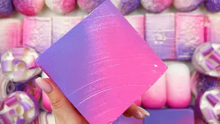 ASMR SOAP★Compilation set★Crushing soap★Cutting soap cubes★FOAM&GLITTER&STARCH★