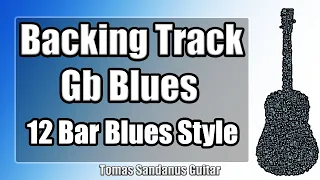 Blues Backing Track in Gb - Eric Clapton Style - Slow 12 bar Shuffle Guitar Jam Backtrack