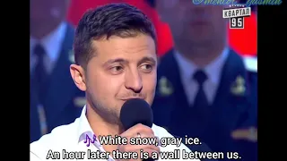 😔 #Zelensky & #Kvartal95 singing song about #UkraineWar English subtitles truly #ServantOfThePeople