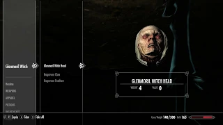 How to get Glenmoril Witch Head quest item - Skyrim