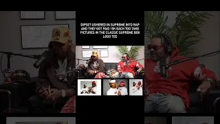 #jimjones & #juelzsantana on #NoJumper say they ushered in #Supreme into hip hop and got paid 15k