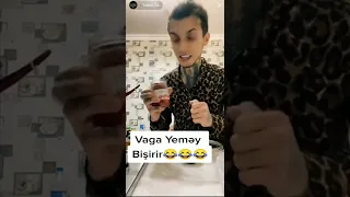 Vaga yemək bişirir