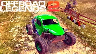 OFFROAD LEGENDS 2 гонки МОНСТР ТРАКИ прохождение игры monster truck 7