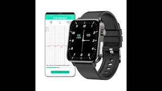 Smart Watch ECG IP68 Waterproof Fitness Trackers with Body Temperature