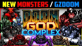 God Complex for GZDOOM: NEW Monsters & Features (PART 1) | Doom Mod