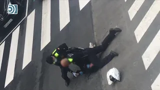 Detenido en Barcelona por desafiar, provocar y empujar a un policía local